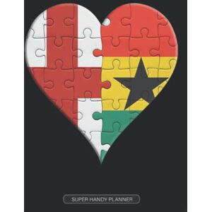 Country Planners, Popini Planner: English Ghanaian Flag United Heart Jigsaw Puzzle Flags Of England Ghana Country Planners, Popini Planner: English Ghanaian Flag United Heart Jigsaw Puzzle Flags Of England Ghana