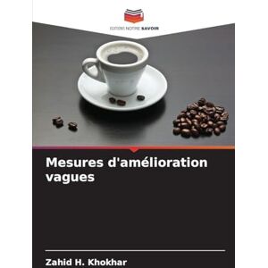 H Khokhar, Zahid Mesures d'amélioration vagues H Khokhar, Zahid Mesures d'amélioration vagues