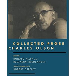 Olson, Charles Collected Prose Olson, Charles Collected Prose