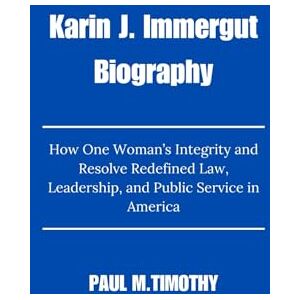 Timothy, Paul M. Karin J. Immergut Biography: How One Woman’s Integrity and Resolve Redefined Law, Leadership, and Public Service in America Timothy, Paul M. Karin J. Immergut Biography: How One Woman’s Integrity and Resolve Redefined Law, Leadership, and Public Service in America