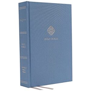 Catholic Bible Press NRSV, Catholic Bible, Journal Edition, Cloth over Board, Blue, Comfort Print: Holy Bible Catholic Bible Press NRSV, Catholic Bible, Journal Edition, Cloth over Board, Blue, Comfort Print: Holy Bible