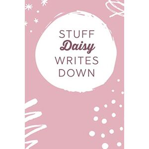 Fringe, Loveable Stuff Daisy Writes Down: Personalized Journal / Notebook (6 x 9 inch) STUNNING Blush Pink/White Sketch & Scribbles Pattern Fringe, Loveable Stuff Daisy Writes Down: Personalized Journal / Notebook (6 x 9 inch) STUNNING Blush Pink/White Sketch & Scribbles Pattern