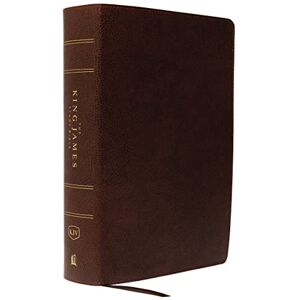 Thomas Nelson KJV, The King James Study Bible, Bonded Leather, Brown, Red Letter, Full-Color Edition: Holy Bible, King James Version Thomas Nelson KJV, The King James Study Bible, Bonded Leather, Brown, Red Letter, Full-Color Edition: Holy Bible, King James Version