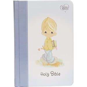 Thomas Nelson NKJV, Precious Moments Small Hands Bible, Hardcover, Blue, Comfort Print: Holy Bible, New King James Version Thomas Nelson NKJV, Precious Moments Small Hands Bible, Hardcover, Blue, Comfort Print: Holy Bible, New King James Version