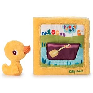 LILLIPUTIENS Cloth Activity Book Farm Theme Baby Book 12 Months Learning Colours, Animals Develops Touch From 18 Months LILLIPUTIENS Cloth Activity Book Farm Theme Baby Book 12 Months Learning Colours, Animals Develops Touch From 18 Months