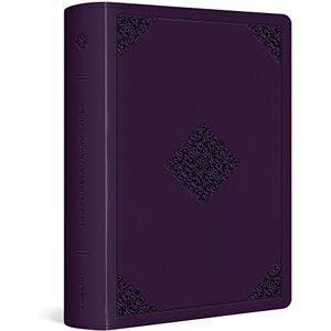 ESV Single Column Journaling Bible, Large Print (TruTone, Lavender, Ornament Design): English Standard Version, Single Column Journaling Bible ESV Single Column Journaling Bible, Large Print (TruTone, Lavender, Ornament Design): English Standard Version, Single Column Journaling Bible