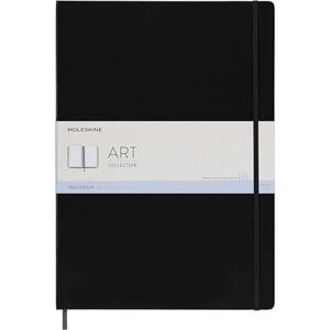 Moleskine Folio Sketchbook, Drawing Book with Hard Cover and Elastic Closure, Paper Suitable for Watercolors and Watercolor Pencils, Black Color, Size Large A3, 96 Pages Moleskine Folio Sketchbook, Drawing Book with Hard Cover and Elastic Closure, Paper Suitable for Watercolors and Watercolor Pencils, Black Color, Size Large A3, 96 Pages