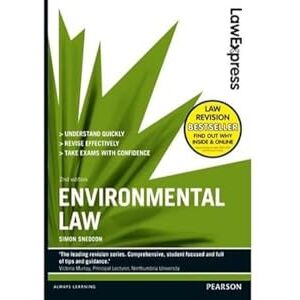 Sneddon, Simon Law Express: Environmental Law Sneddon, Simon Law Express: Environmental Law