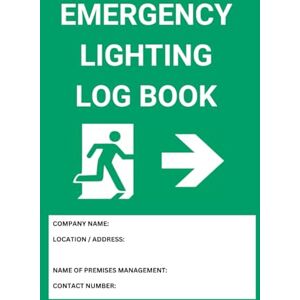 Publishing, DG Emergency Lighting Log Book: Maintenance, Monthly Flick Test and Annual Drain Down Recording. Suitable for Electricians, Landlords, Schools, ... Managers and Health & Safety Officers. Publishing, DG Emergency Lighting Log Book: Maintenance, Monthly Flick Test and Annual Drain Down Recording. Suitable for Electricians, Landlords, Schools, ... Managers and Health & Safety Officers.