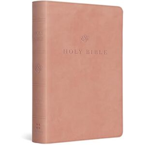 ESV Large Print Compact Bible, Red Letter (TruTone, Blush Rose) ESV Large Print Compact Bible, Red Letter (TruTone, Blush Rose)