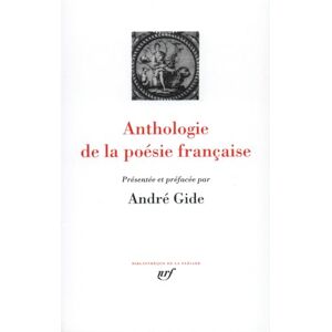 Gide, Andre Anthologie de la poesie francaise leatherbound Gide, Andre Anthologie de la poesie francaise leatherbound