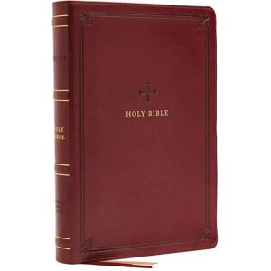 Catholic Bible Press NRSV, Catholic Bible, Standard Personal Size, Leathersoft, Red, Comfort Print: Holy Bible Catholic Bible Press NRSV, Catholic Bible, Standard Personal Size, Leathersoft, Red, Comfort Print: Holy Bible