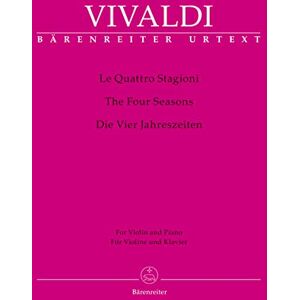 Vivaldi, Antonio The Four Seasons (Violin and Piano) Vivaldi, Antonio The Four Seasons (Violin and Piano)
