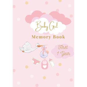 Books, Wahasis Baby Girl Memory Book: Babys First Year Book I Baby Book Memory Books, Wahasis Baby Girl Memory Book: Babys First Year Book I Baby Book Memory