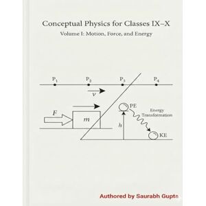 Gupta, Saurabh Conceptual Physics for Classes IX–X: (Volume I: Motion, Force, and Energy) Gupta, Saurabh Conceptual Physics for Classes IX–X: (Volume I: Motion, Force, and Energy)
