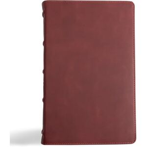 CSB Bibles by Holman CSB Single-Column Personal Size Bible, Holman Handcrafted Collection, Premium Marbled Burgundy Calfskin: Christian Standard Bible, Marbled Burgundy, ... Personal Size, Holman Handcrafted Collection CSB Bibles by Holman CSB Single-Column Personal Size Bible, Holman Handcrafted Collection, Premium Marbled Burgundy Calfskin: Christian Standard Bible, Marbled Burgundy, ... Personal Size, Holman Handcrafted Collection