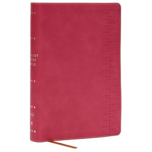 Thomas Nelson Student Study Bible: A Guide to Knowing and Living God’s Word (NKJV, Pink Leathersoft, Red Letter, Comfort Print) Thomas Nelson Student Study Bible: A Guide to Knowing and Living God’s Word (NKJV, Pink Leathersoft, Red Letter, Comfort Print)