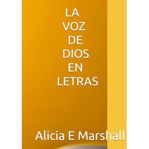 Marshall LA VOZ DE DIOS EN LETRAS Marshall LA VOZ DE DIOS EN LETRAS
