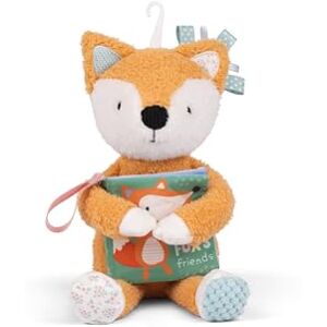 Make Believe Ideas Sensory Snuggables Medium Plush Fox with Cloth Book Make Believe Ideas Sensory Snuggables Medium Plush Fox with Cloth Book