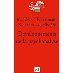 Heimann, Paula Développements de la psychanalyse: Préface d'Ernest Jones. Traduit de l'anglais par Willy Baranger Heimann, Paula Développements de la psychanalyse: Préface d'Ernest Jones. Traduit de l'anglais par Willy Baranger