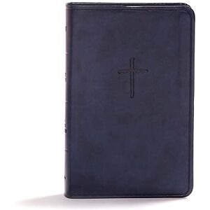 CSB Bible by Holman CSB Compact Bible, Navy LeatherTouch, Value Edition CSB Bible by Holman CSB Compact Bible, Navy LeatherTouch, Value Edition