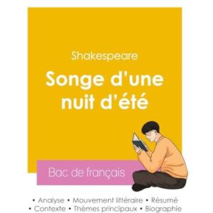 Shakespeare, William Réussir son Bac de français 2026 : Analyse de la pièce Songe d'une nuit d'été de Shakespeare Shakespeare, William Réussir son Bac de français 2026 : Analyse de la pièce Songe d'une nuit d'été de Shakespeare