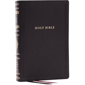 Thomas Nelson RSV Personal Size Bible with Cross References, Black Leathersoft, Thumb Indexed, (Sovereign Collection) Thomas Nelson RSV Personal Size Bible with Cross References, Black Leathersoft, Thumb Indexed, (Sovereign Collection)