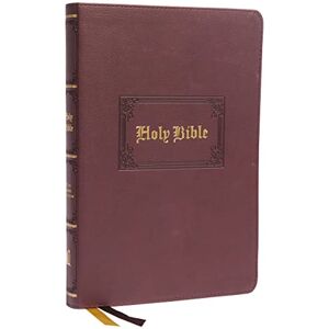 Thomas Nelson KJV Holy Bible: Large Print Thinline, Brown Leathersoft, Red Letter, Comfort Print: King James Version: Holy Bible, King James Version Thomas Nelson KJV Holy Bible: Large Print Thinline, Brown Leathersoft, Red Letter, Comfort Print: King James Version: Holy Bible, King James Version