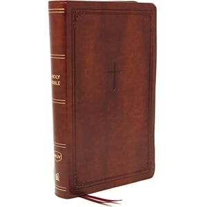 Thomas Nelson NKJV, End-of-Verse Reference Bible, Personal Size Large Print, Leathersoft, Brown, Red Letter, Comfort Print: Holy Bible, New King James Version Thomas Nelson NKJV, End-of-Verse Reference Bible, Personal Size Large Print, Leathersoft, Brown, Red Letter, Comfort Print: Holy Bible, New King James Version