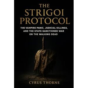 Thorne, Cyrus The Strigoi Protocol: The Vampire Panic, Judicial Killings, and the State-Sanctioned War on the Walking Dead (The Genesis of Nightmares) Thorne, Cyrus The Strigoi Protocol: The Vampire Panic, Judicial Killings, and the State-Sanctioned War on the Walking Dead (The Genesis of Nightmares)