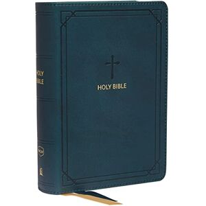 Thomas Nelson NKJV, End-of-Verse Reference Bible, Compact, Leathersoft, Teal, Red Letter, Comfort Print: Holy Bible, New King James Version Thomas Nelson NKJV, End-of-Verse Reference Bible, Compact, Leathersoft, Teal, Red Letter, Comfort Print: Holy Bible, New King James Version