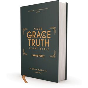 Zondervan NASB, The Grace and Truth Study Bible (Trustworthy and Practical Insights), Large Print, Hardcover, Green, Red Letter, 1995 Text, Comfort Print: New ... Bible, Green, Comfort Print, Red Letter Zondervan NASB, The Grace and Truth Study Bible (Trustworthy and Practical Insights), Large Print, Hardcover, Green, Red Letter, 1995 Text, Comfort Print: New ... Bible, Green, Comfort Print, Red Letter