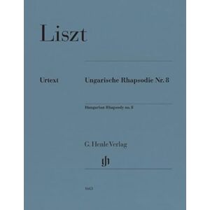 Franz Liszt : Ungarische Rhapsodie Nr. 8 Piano Sheet Music Henle Urtext Edition (HN1663) Franz Liszt : Ungarische Rhapsodie Nr. 8 Piano Sheet Music Henle Urtext Edition (HN1663)