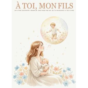 Respire Maman À toi , mon fils: Un livre souvenir à remplir, une page par an, de ta naissance à tes 18 ans Respire Maman À toi , mon fils: Un livre souvenir à remplir, une page par an, de ta naissance à tes 18 ans