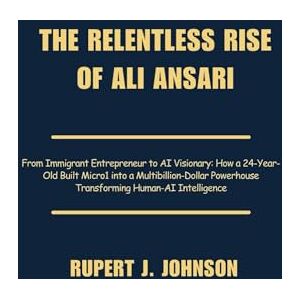 Johnson, Rupert J. THE RELENTLESS RISE OF ALI ANSARI: From Immigrant Entrepreneur to AI Visionary: How a 24-Year-Old Built Micro1 into a Multibillion-Dollar Powerhouse Transforming Human-AI Intelligence Johnson, Rupert J. THE RELENTLESS RISE OF ALI ANSARI: From Immigrant Entrepreneur to AI Visionary: How a 24-Year-Old Built Micro1 into a Multibillion-Dollar Powerhouse Transforming Human-AI Intelligence