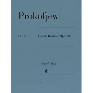 Sergei Prokofiev : Visions fugitives Opus 22 Piano Sheet Music Henle Urtext Edition (HN 1158) Sergei Prokofiev : Visions fugitives Opus 22 Piano Sheet Music Henle Urtext Edition (HN 1158)