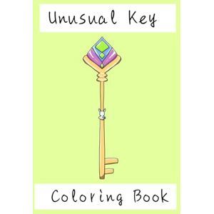 kiura, kanaon Unusual Key Coloring Book kiura, kanaon Unusual Key Coloring Book