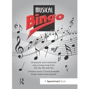 Speechmark Musical Bingo Speechmark Musical Bingo