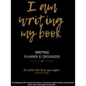 Millionaire, Little I am writing my book: Writing planner & organizer, black and gold edition, writers gift, writing a story journal, organizer for writing a book, 8,5" x 11" 175 pages, writing planner for writing a book Millionaire, Little I am writing my book: Writing planner & organizer, black and gold edition, writers gift, writing a story journal, organizer for writing a book, 8,5" x 11" 175 pages, writing planner for writing a book
