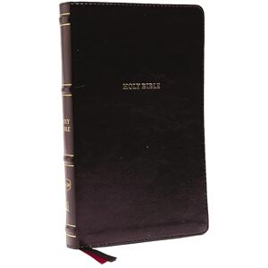 Thomas Nelson NKJV, Thinline Bible, Leathersoft, Black, Thumb Indexed, Red Letter, Comfort Print: Holy Bible, New King James Version Thomas Nelson NKJV, Thinline Bible, Leathersoft, Black, Thumb Indexed, Red Letter, Comfort Print: Holy Bible, New King James Version