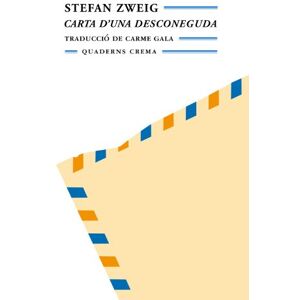 Zweig, Stefan Carta d'una desconeguda Zweig, Stefan Carta d'una desconeguda