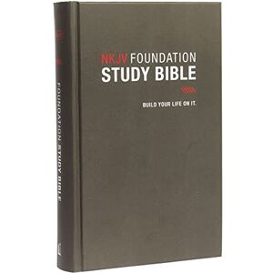 Thomas Nelson NKJV, Foundation Study Bible, Hardcover, Red Letter: Holy Bible, New King James Version Thomas Nelson NKJV, Foundation Study Bible, Hardcover, Red Letter: Holy Bible, New King James Version