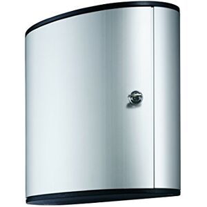 Durable Key Safe Box 36 Wall Mounted Lockable Key Holder Cabinet for up to 54 Key Clip Keys with secure key lock Aluminium Keysafe including 6 Key Clip Tags, Silver Durable Key Safe Box 36 Wall Mounted Lockable Key Holder Cabinet for up to 54 Key Clip Keys with secure key lock Aluminium Keysafe including 6 Key Clip Tags, Silver