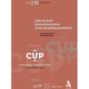 Ernoux, Alix Code de droit international privé : 20 ans de pratique judiciaire (236) Ernoux, Alix Code de droit international privé : 20 ans de pratique judiciaire (236)