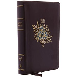 Thomas Nelson KJV Holy Bible: Personal Size Giant Print with 43,000 Cross References, Deluxe Burgundy Leathersoft, Red Letter, Comfort Print (Thumb Indexed): King James Version: Holy Bible, King James Version Thomas Nelson KJV Holy Bible: Personal Size Giant Print with 43,000 Cross References, Deluxe Burgundy Leathersoft, Red Letter, Comfort Print (Thumb Indexed): King James Version: Holy Bible, King James Version
