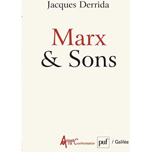 Derrida, Jacques Marx & Sons Derrida, Jacques Marx & Sons