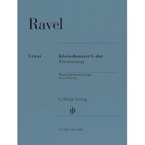 Maurice Ravel Piano Concerto in G major 2 pianos Piano reduction Sheet music Henle (HN 1508) Maurice Ravel Piano Concerto in G major 2 pianos Piano reduction Sheet music Henle (HN 1508)