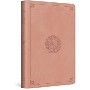 ESV Compact Bible (TruTone, Blush Rose, Emblem Design): English Standard Version, Trutone, Blush Rose, Emblem Design Compact Bible With Ribbon Marker ESV Compact Bible (TruTone, Blush Rose, Emblem Design): English Standard Version, Trutone, Blush Rose, Emblem Design Compact Bible With Ribbon Marker