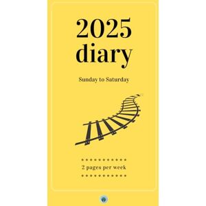 Bailey, Morgen 2025 Diary ~ Sunday to Saturday (rail): Sunday to Saturday diary – 2 pages per week ~ 141 pages ~ A5 size (Morgen Bailey's Dated Diaries) Bailey, Morgen 2025 Diary ~ Sunday to Saturday (rail): Sunday to Saturday diary – 2 pages per week ~ 141 pages ~ A5 size (Morgen Bailey's Dated Diaries)
