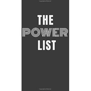 Thoroughman, Kyle The Power List Daily Planner to Change Your Life: This Productivity journal will change your life, The Power List, Task Notebook, To Do List Thoroughman, Kyle The Power List Daily Planner to Change Your Life: This Productivity journal will change your life, The Power List, Task Notebook, To Do List